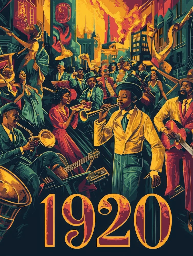 Aihrgdesign A Vintage Art Poster Celebrating The Harlem Renai B3293349 2497 46e2 8bbf Cf5a48e48fe7 0