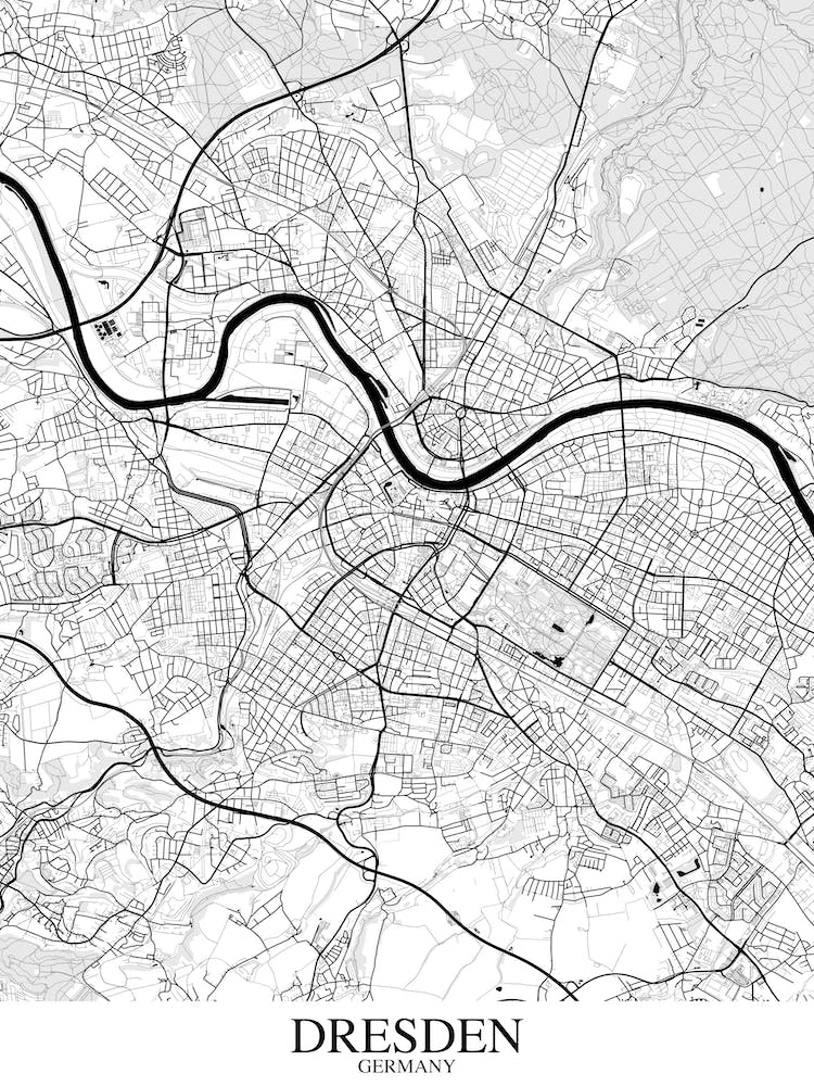 Dresden White Black
