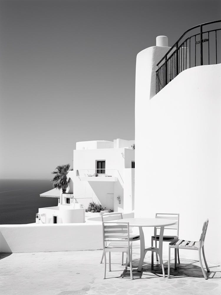 Ibiza, Spanien, Mediterrane Schwarz-Weiß-Fotografie Analog 1
