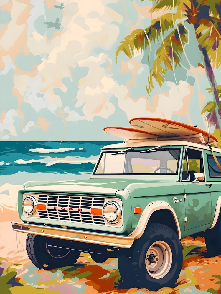 Ford Bronco Painting