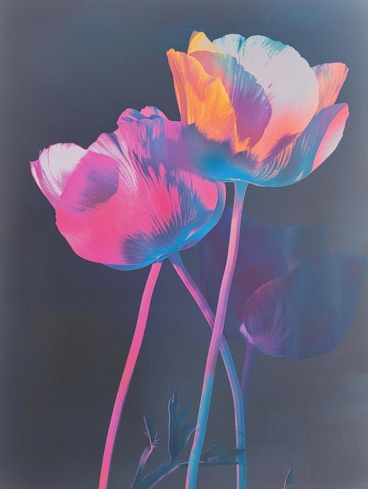 Iridescent Flower Poppy 4