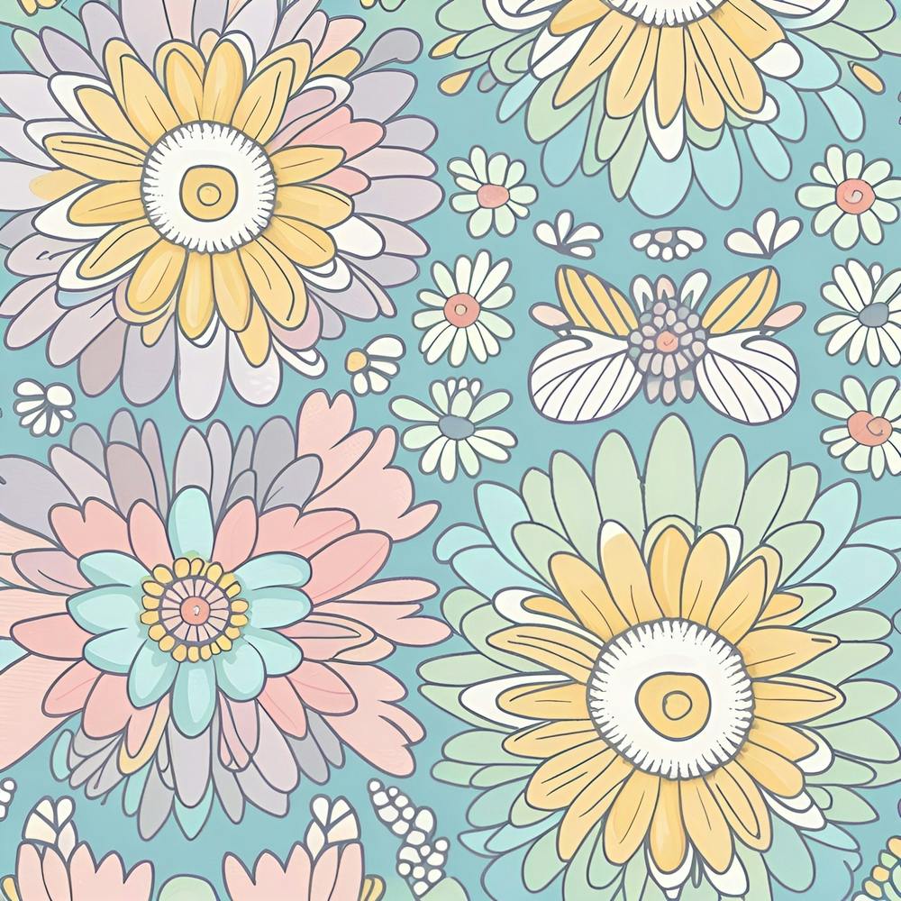 Seamless Floral Pattern 11