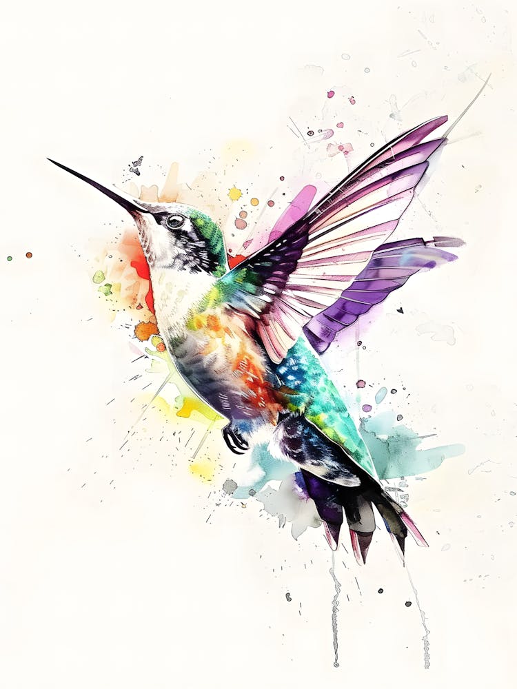 Hummingbird Canvas Print