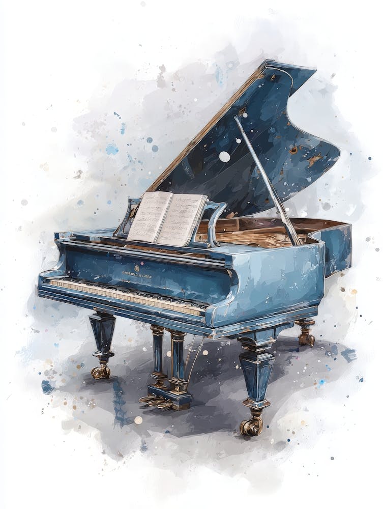 Aihrgdesign Isolated Watercolor Painting Of Vintage Musical I A71f56fe 6c00 4598 Bca5 8d71d7a03d68 2