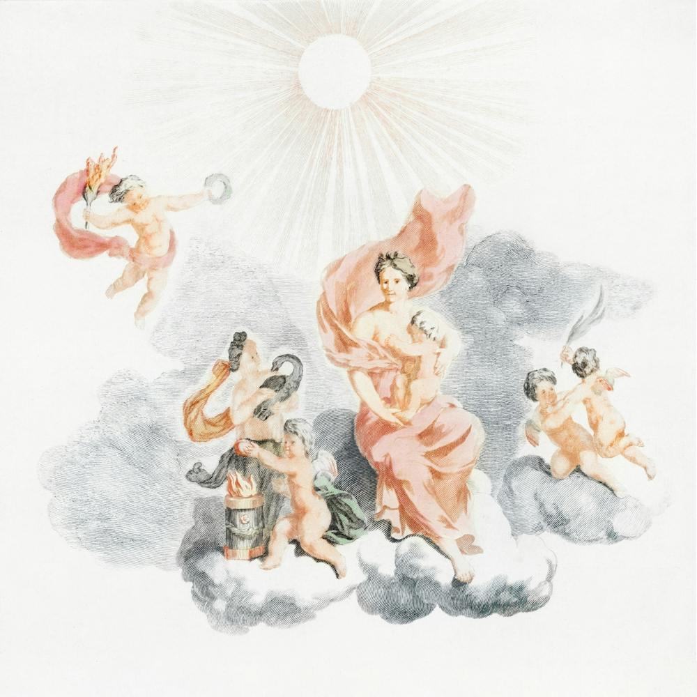 Hercules And Juno, Johan Teyler