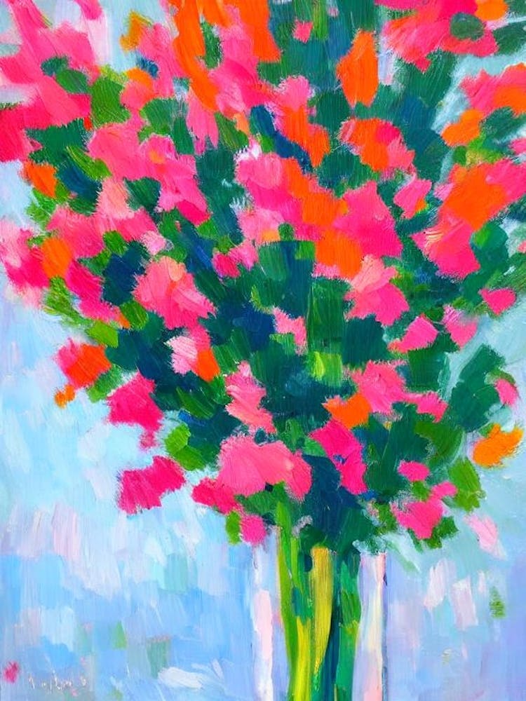 Wildblumen Matisse-inspirierte Blume