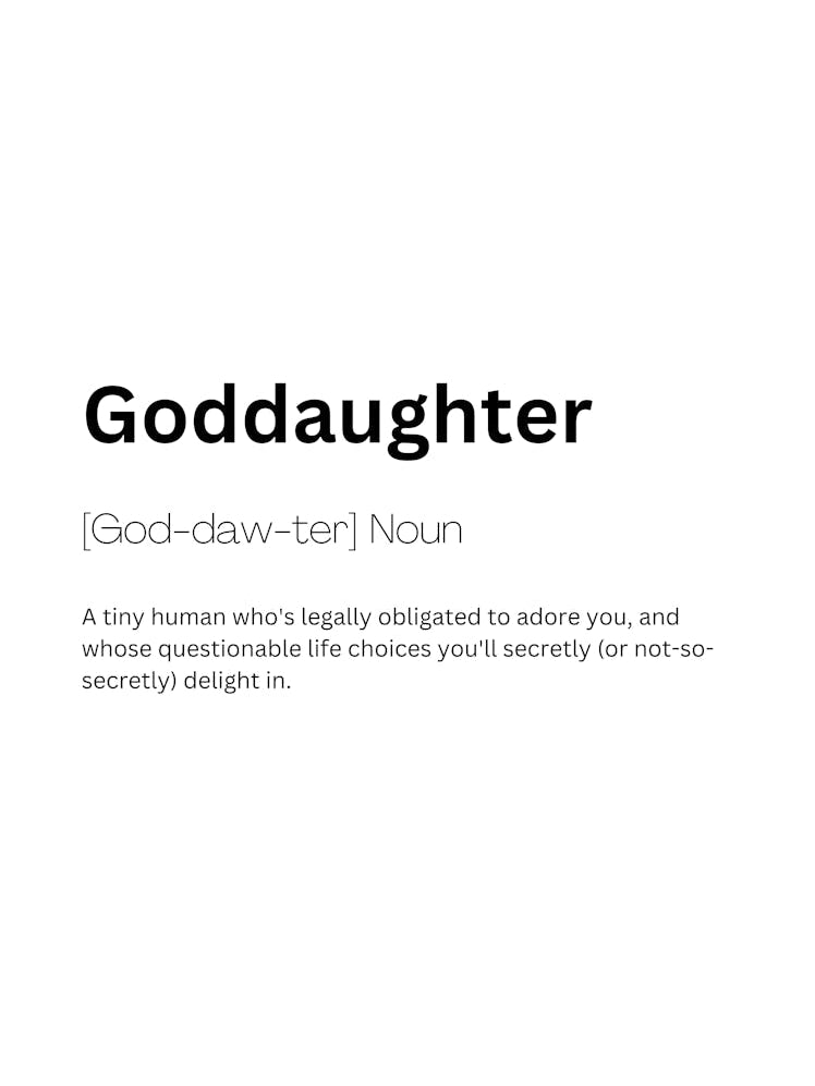 Goddaughter Definition Meaning
