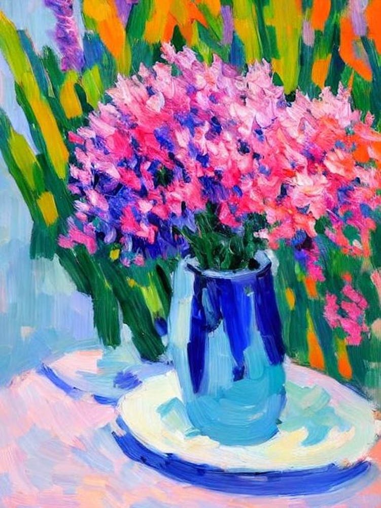 Relax And Paint Matisse Inspired Flower