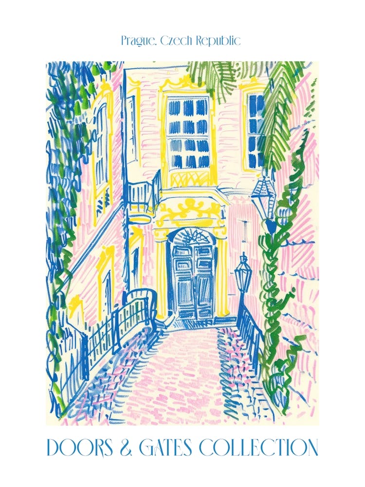 Doors And Gates Collection Prague, Czech Republic 2