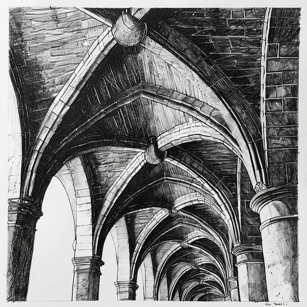 Arches In The Cathedral