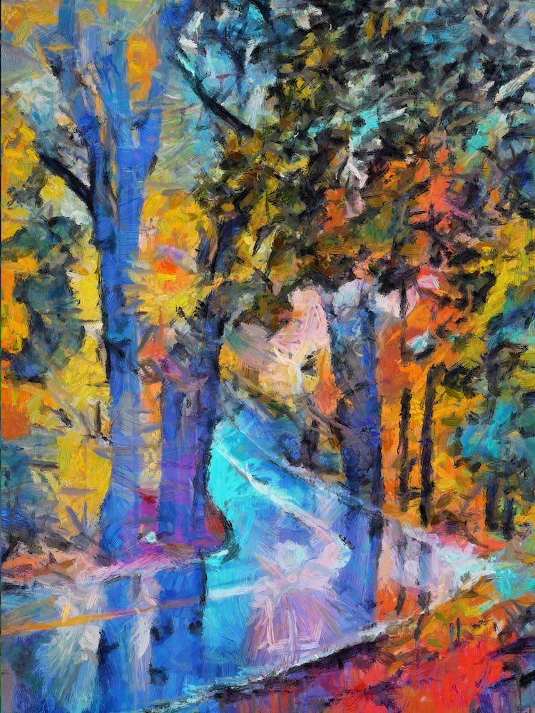 Knife Painting Nature