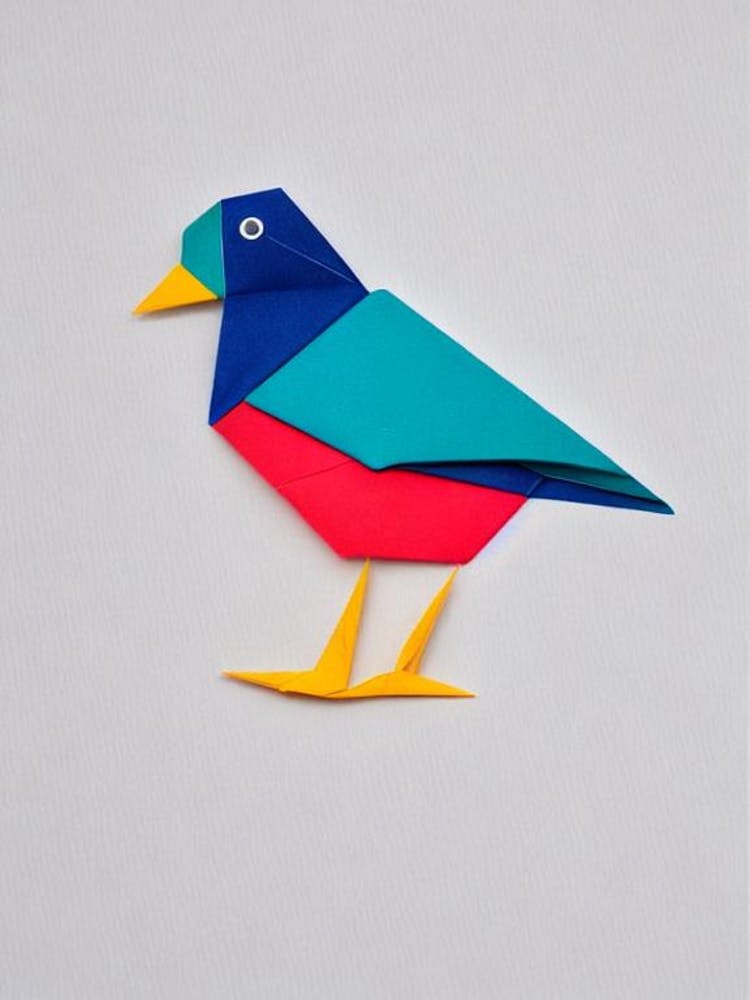 Mallard Duck Origami Bird