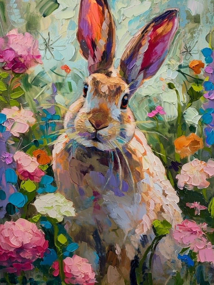 Havana Rabbit Painting 3