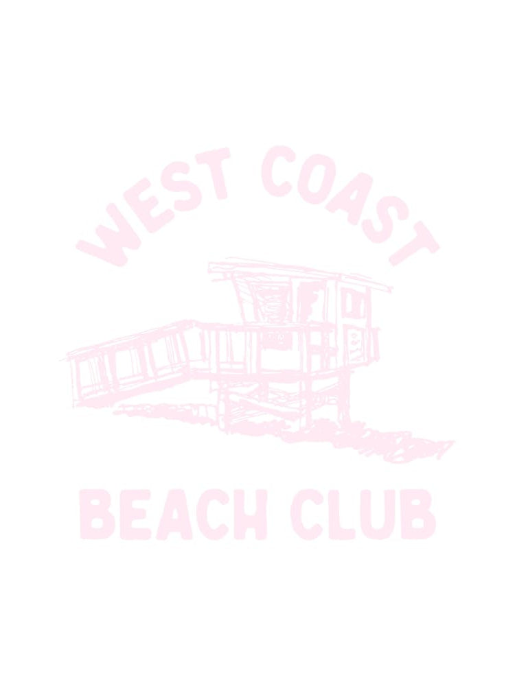 West Coast Beach Club - Light Pink