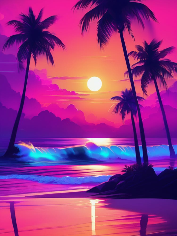 Sunset At The Beach 14