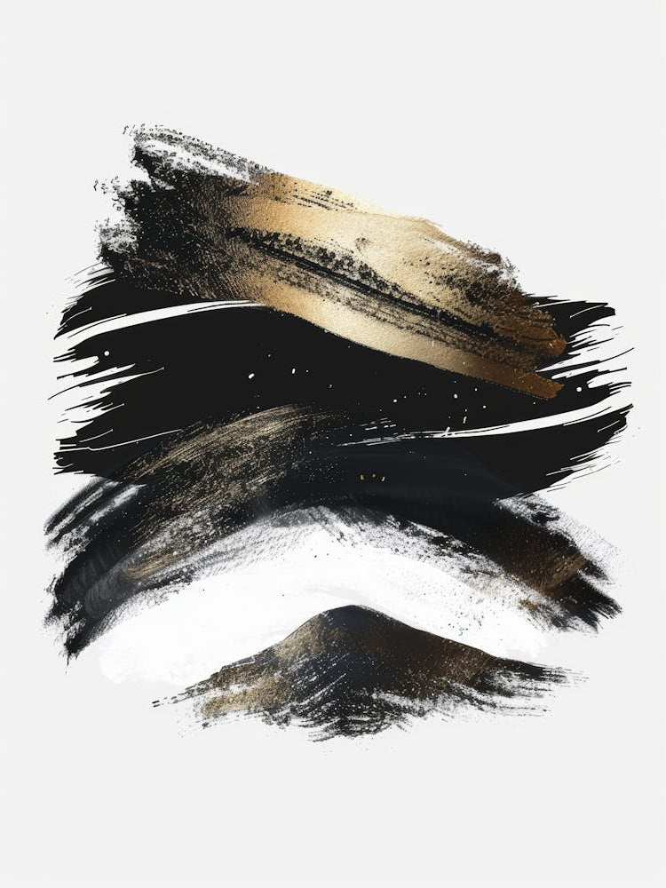 Abstract Brushstrokes 15