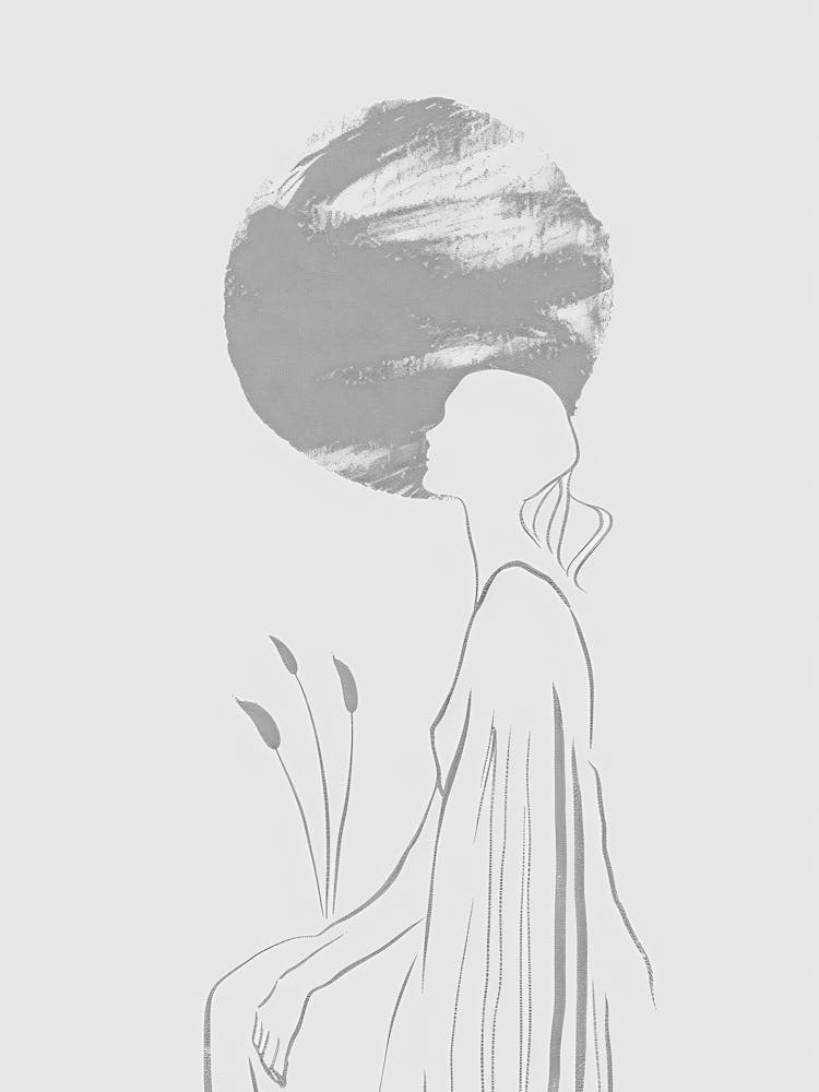 Woman In A Cloak