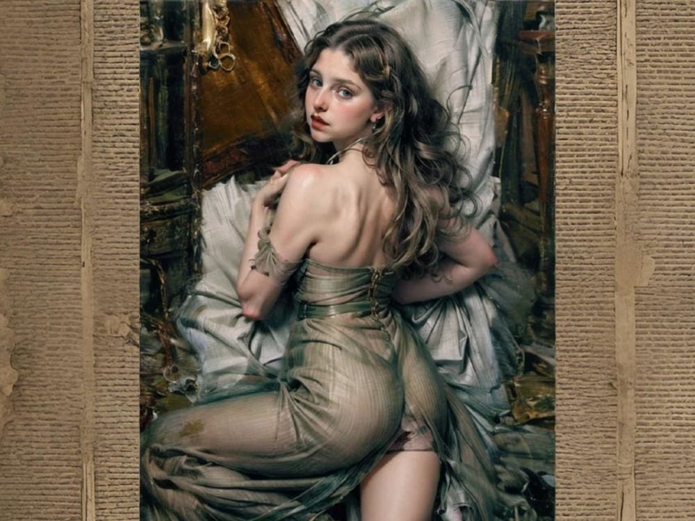 Cataline Amice in Dress
