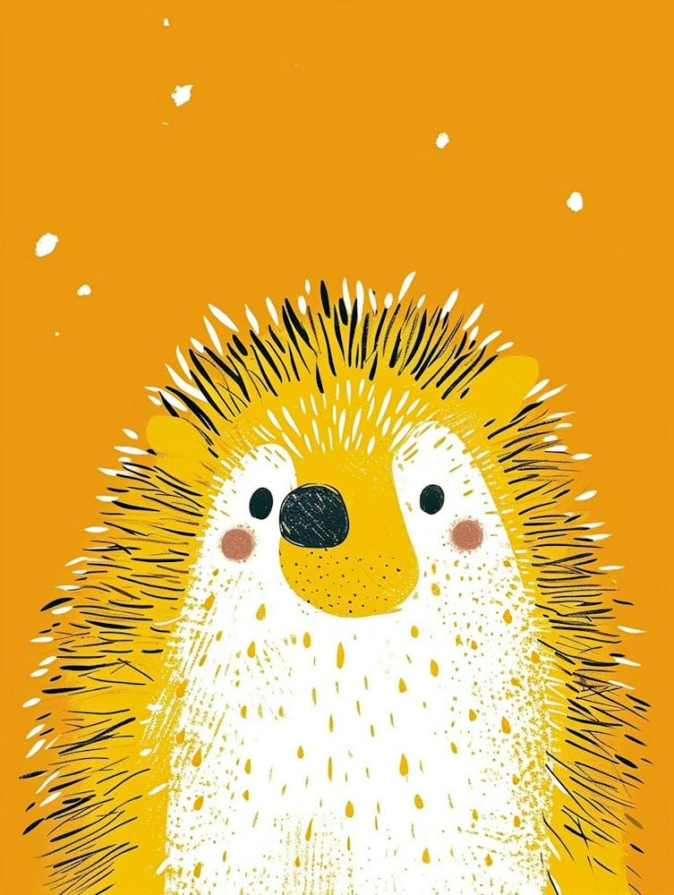 Yellow Hedgehog 3
