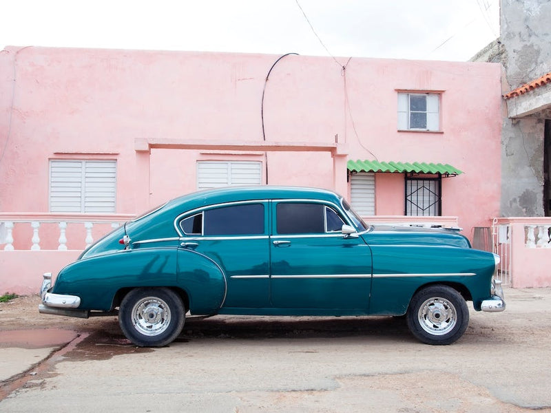 Vintage Car In Havana Cuba, Carol M Highsmith
