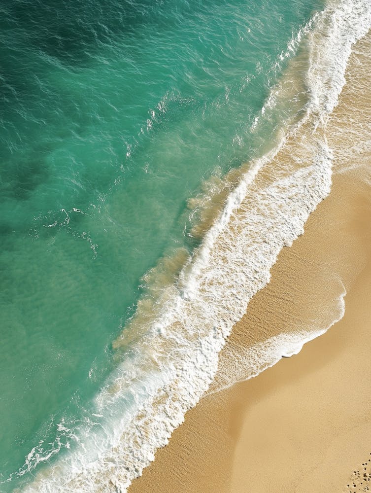 Aerial View Of A Beach 130