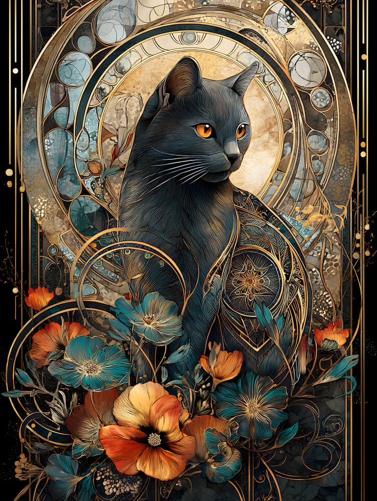 Chat aux Fleurs 29