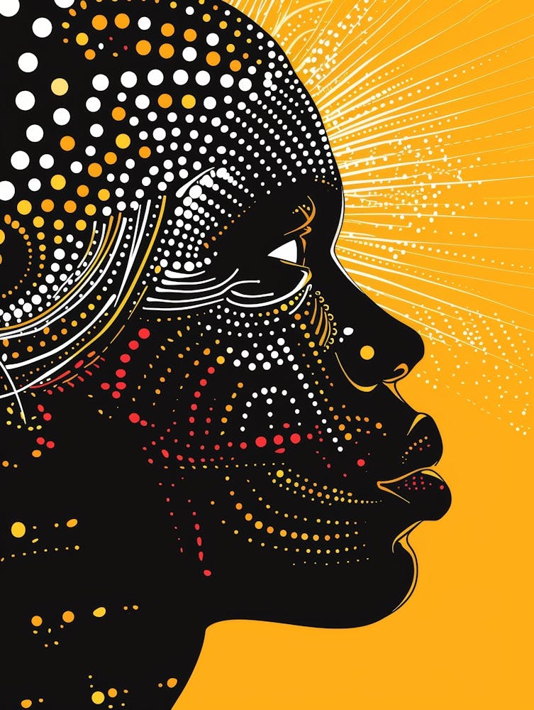African Woman Portrait 12