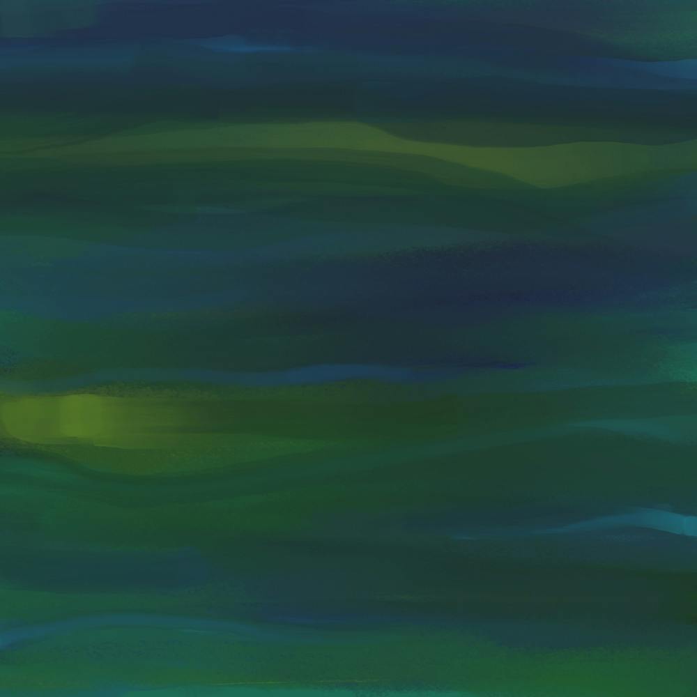 Navy & Peacock Green Abtract