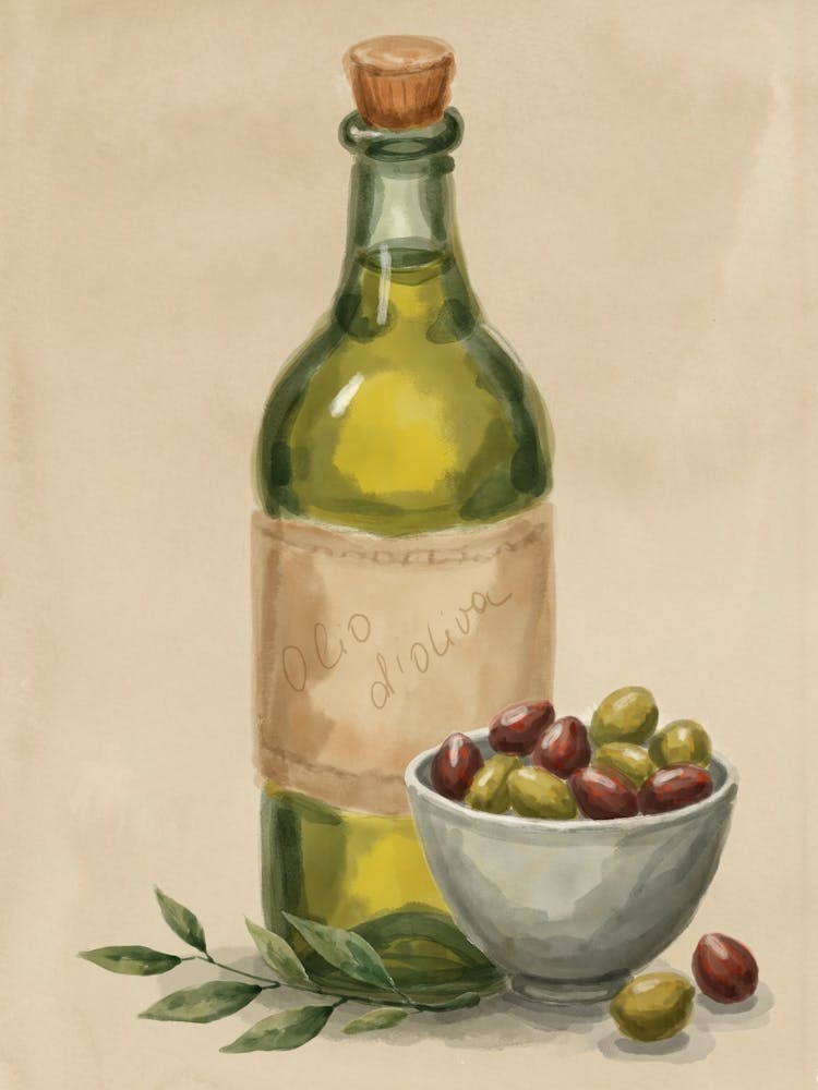 Huile d'Olive et Olives