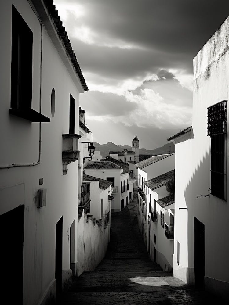 Ronda, Spain, Black And White Analogue Photography 2