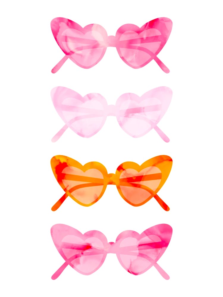 Heart Shapes Sunglasses