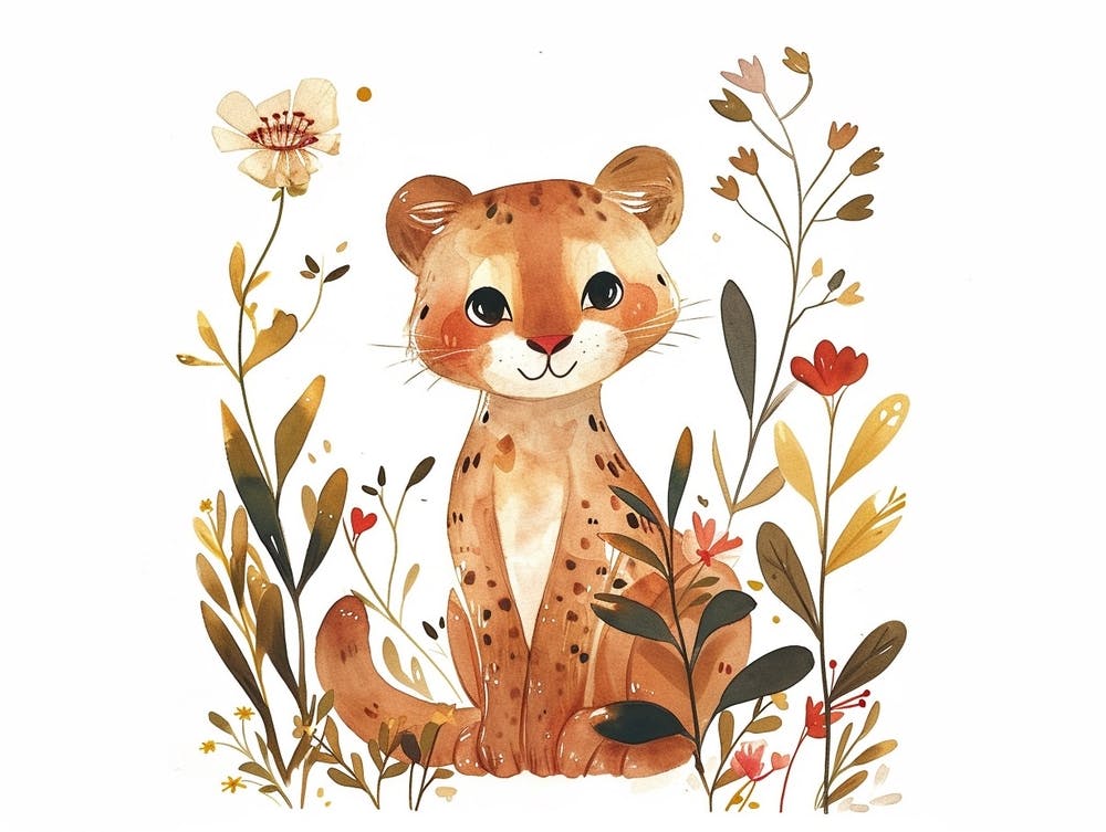 Little Floral Cougar 2