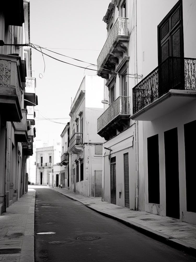Brindisi, Italien, Schwarz-Weiß-Fotografie 4