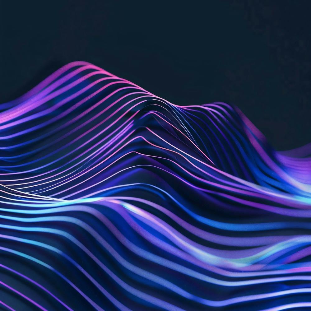 Abstract Wave Pattern 8