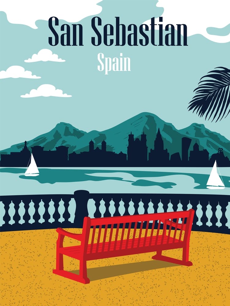 San Sebastian, Spanien