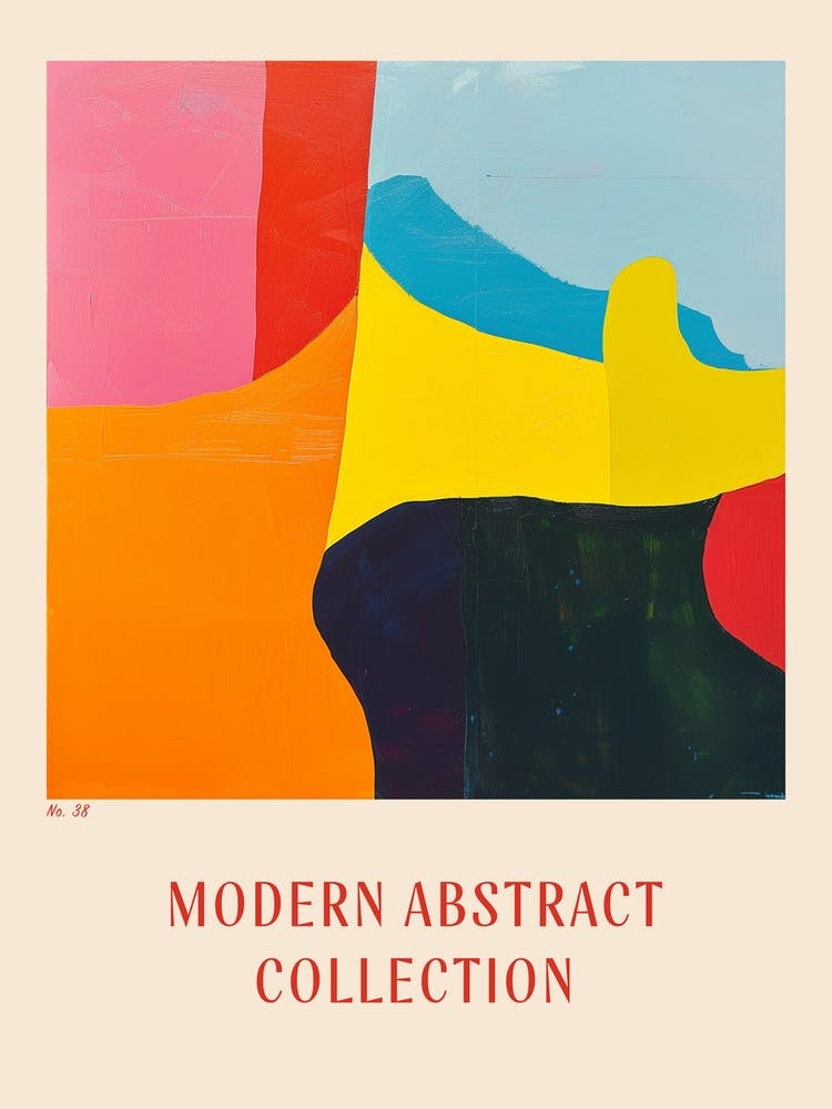 Modern Abstract Collection Poster 38