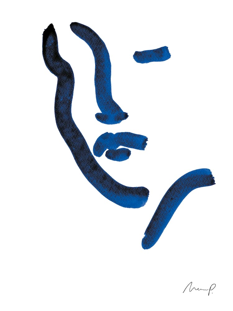 Portrait Bleu 7