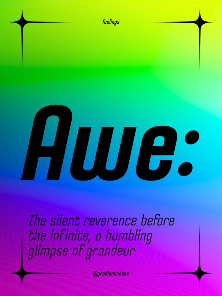 Awe - Quotes - Positive - GradientNotes