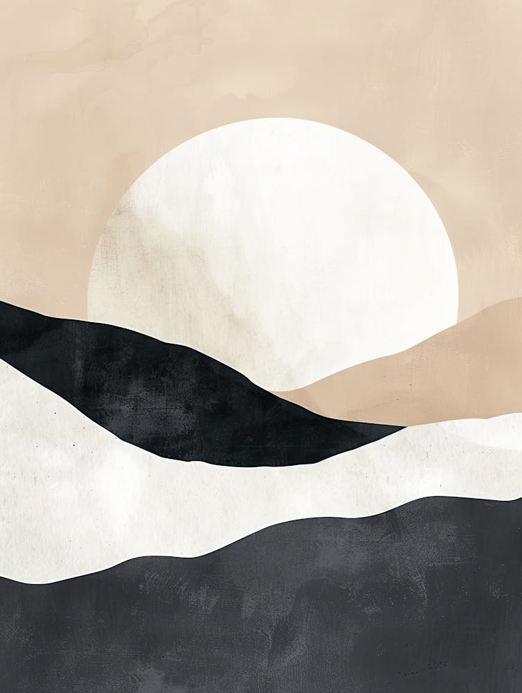 Earthy Crescendo Minimalist Style