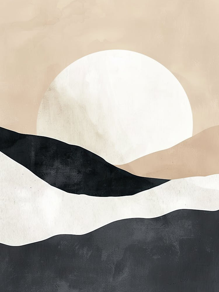 Earthy Crescendo Minimalist Style