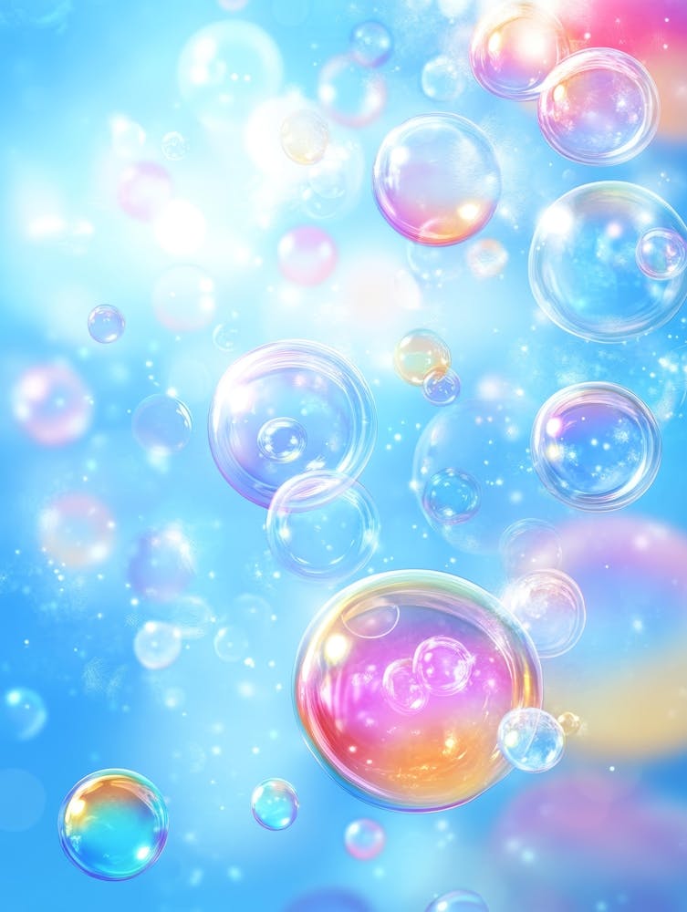 Soap Bubbles Background