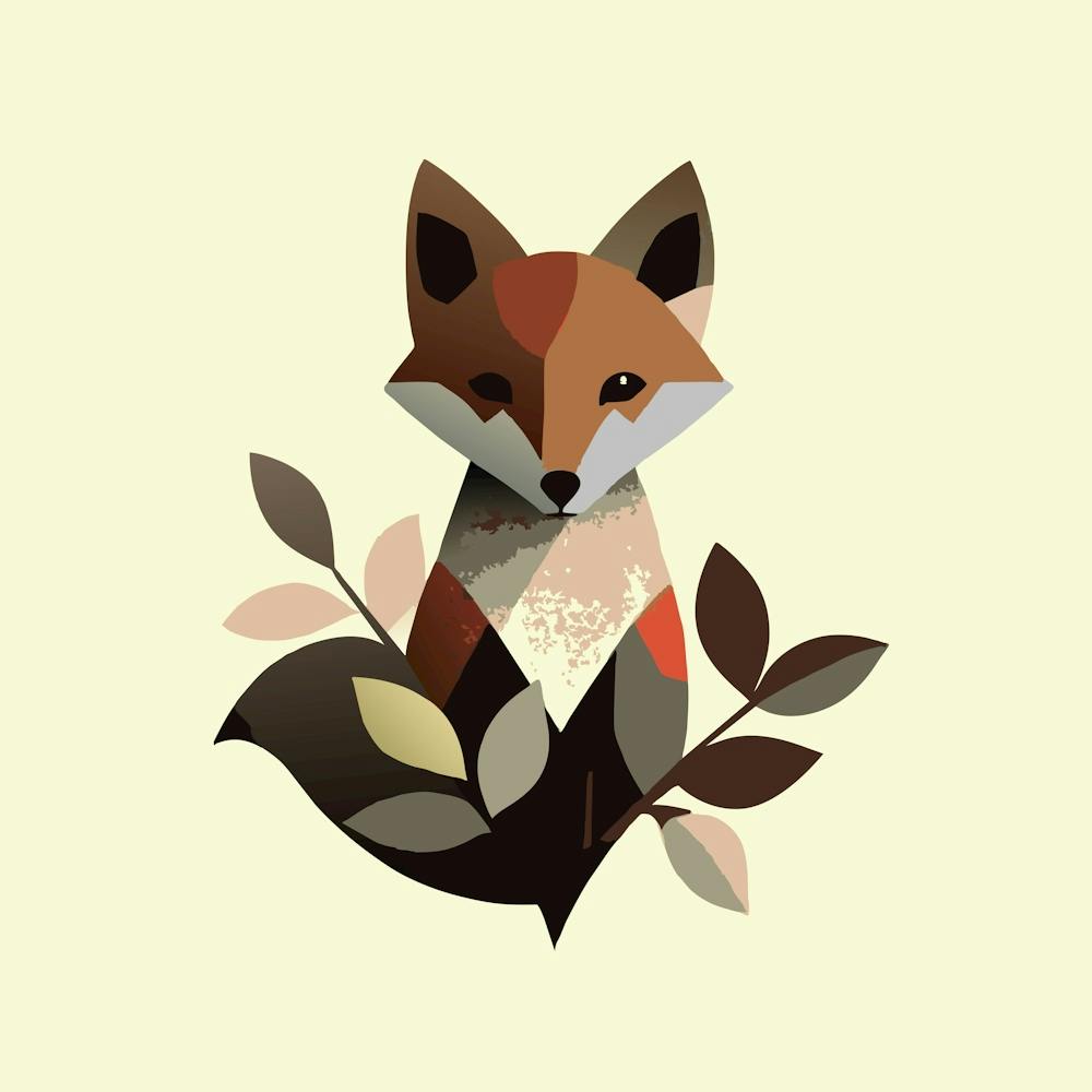 Fox in ambush