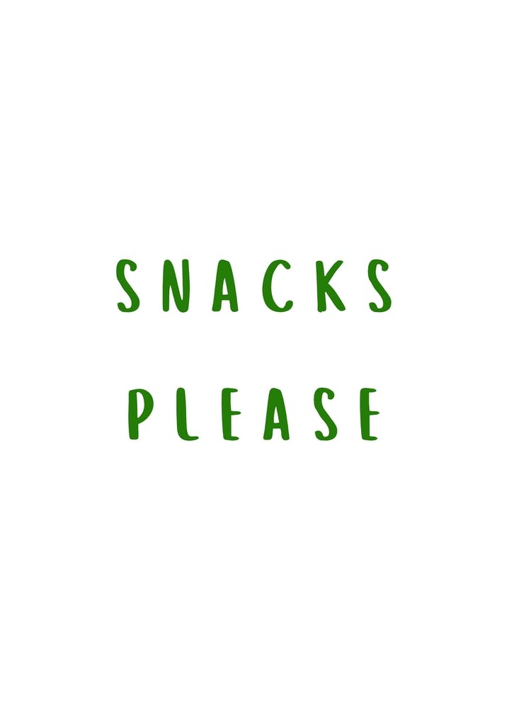 Snacks Please Green