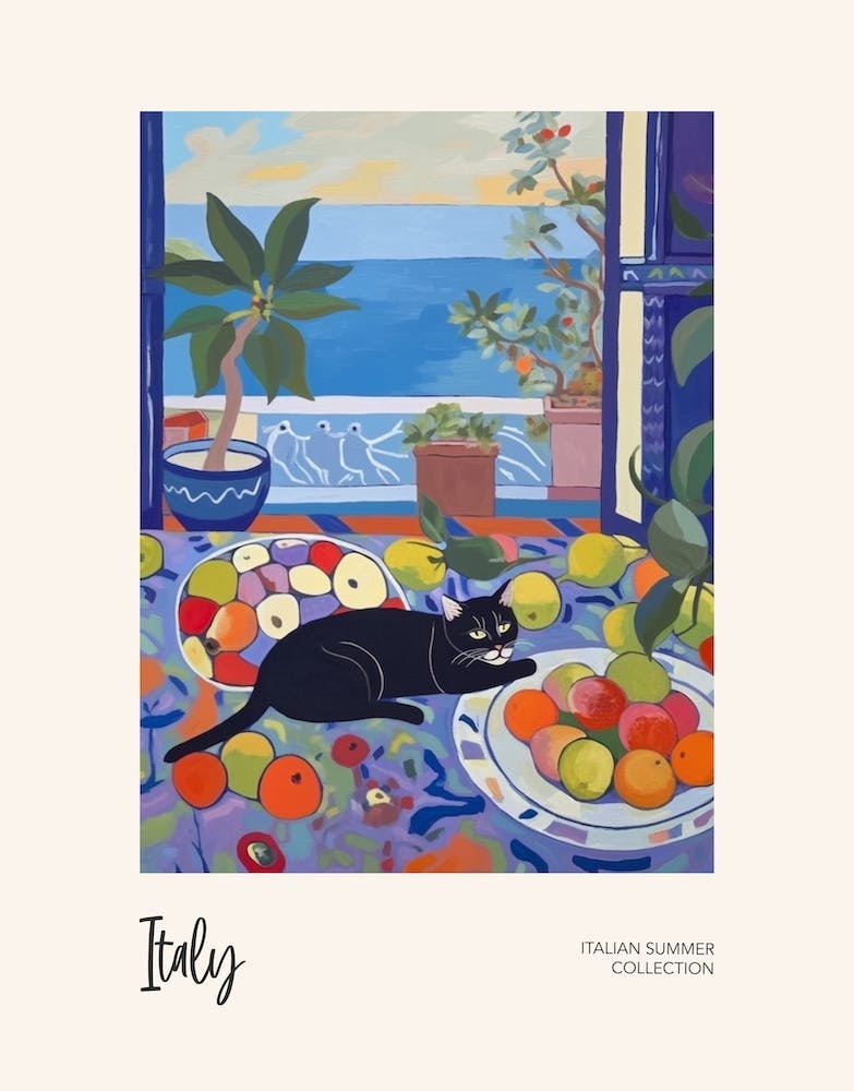 Cat In The Italy 1 Italian Summer Collection