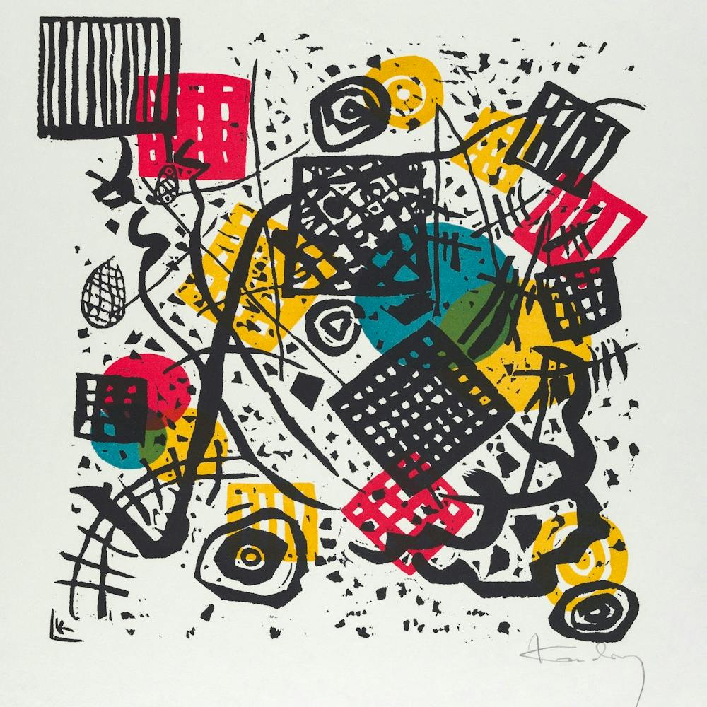 Wassily Kandinsky Kleine Welten V