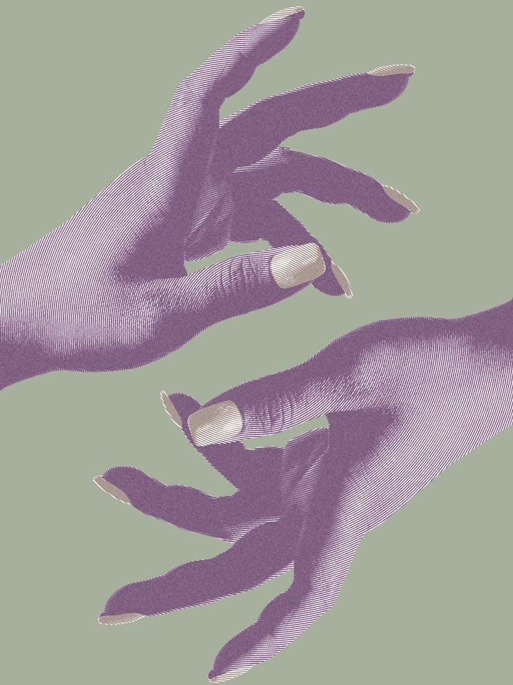 Hands making magic green_2077803