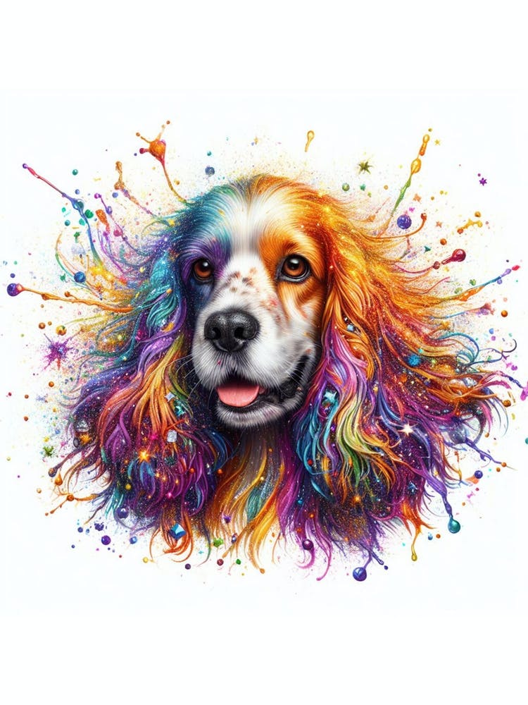 Cocker Spaniel Watercolour