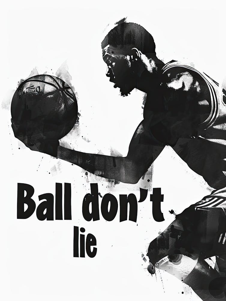 Ball Don'T Lie, Basketball Poster 11