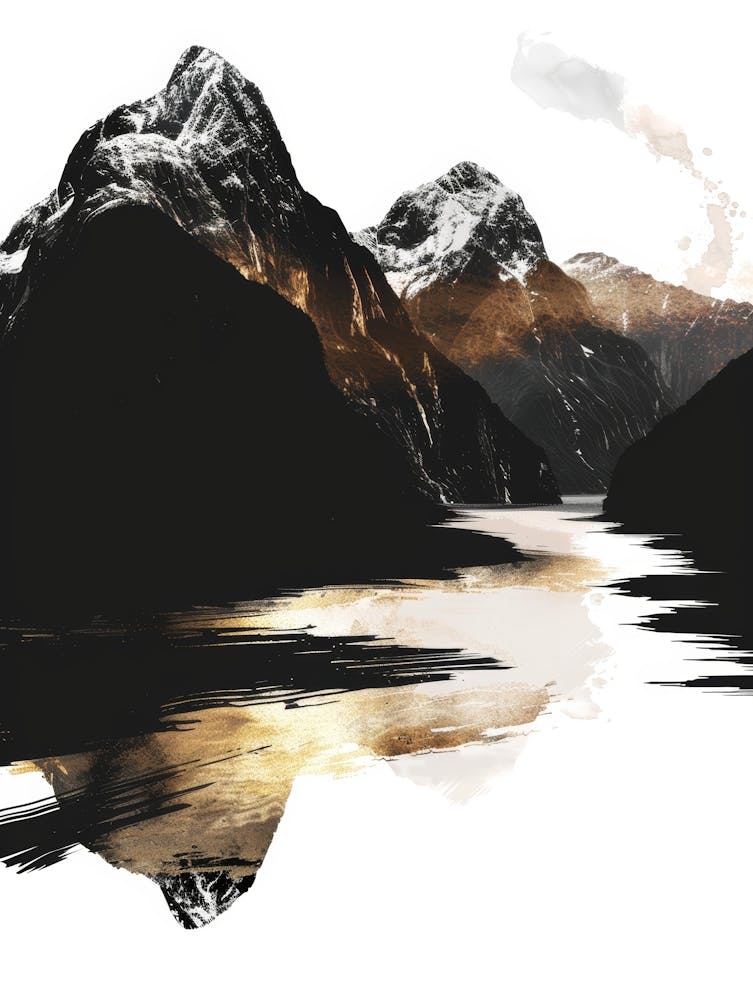 Nz Mountains Canvas Print