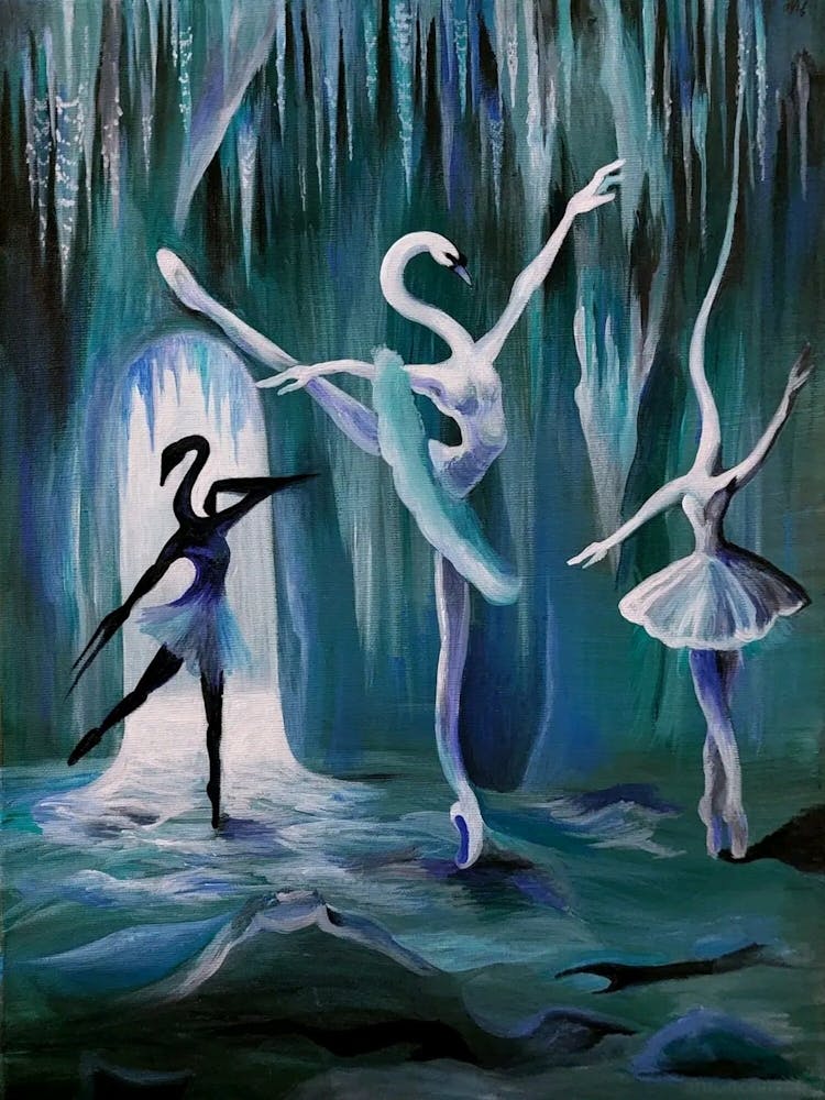 Swans In The Cave